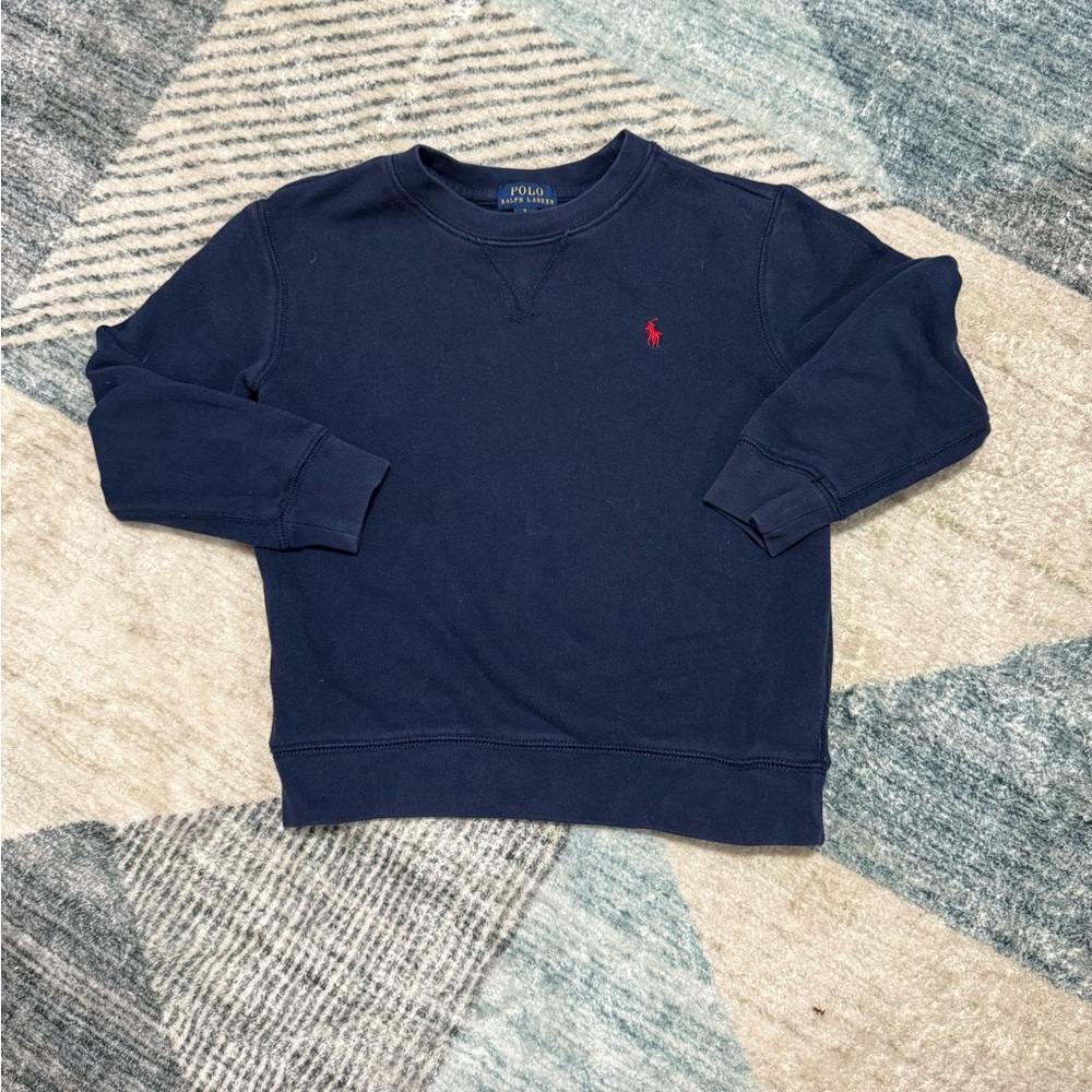 Polo by Ralph Lauren Kids Navy Sweatshirt